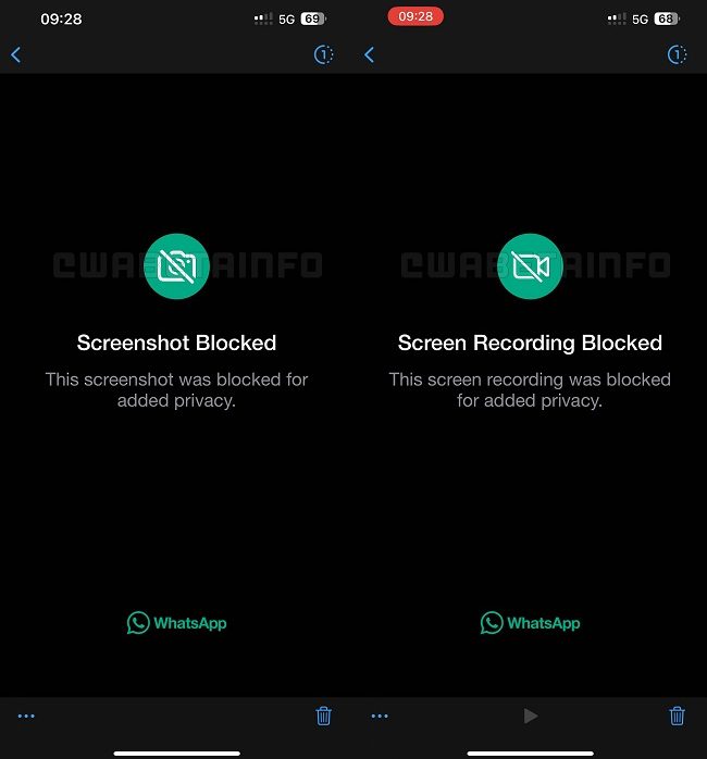 Whatsapp’tan yeni özellik: Ekran görüntüsü alınamayacak – Teknoloji